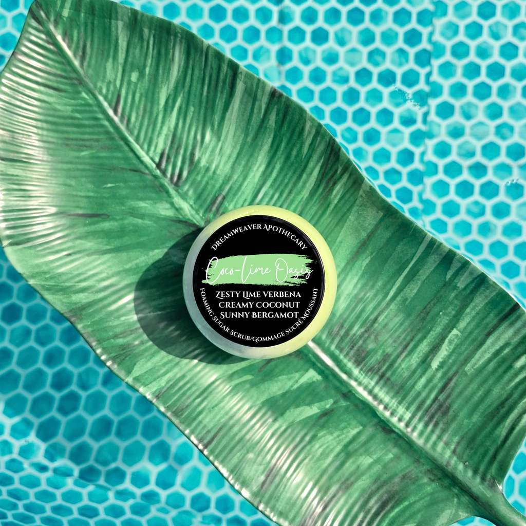 Coco-Lime Oasis Foaming Body Scrub