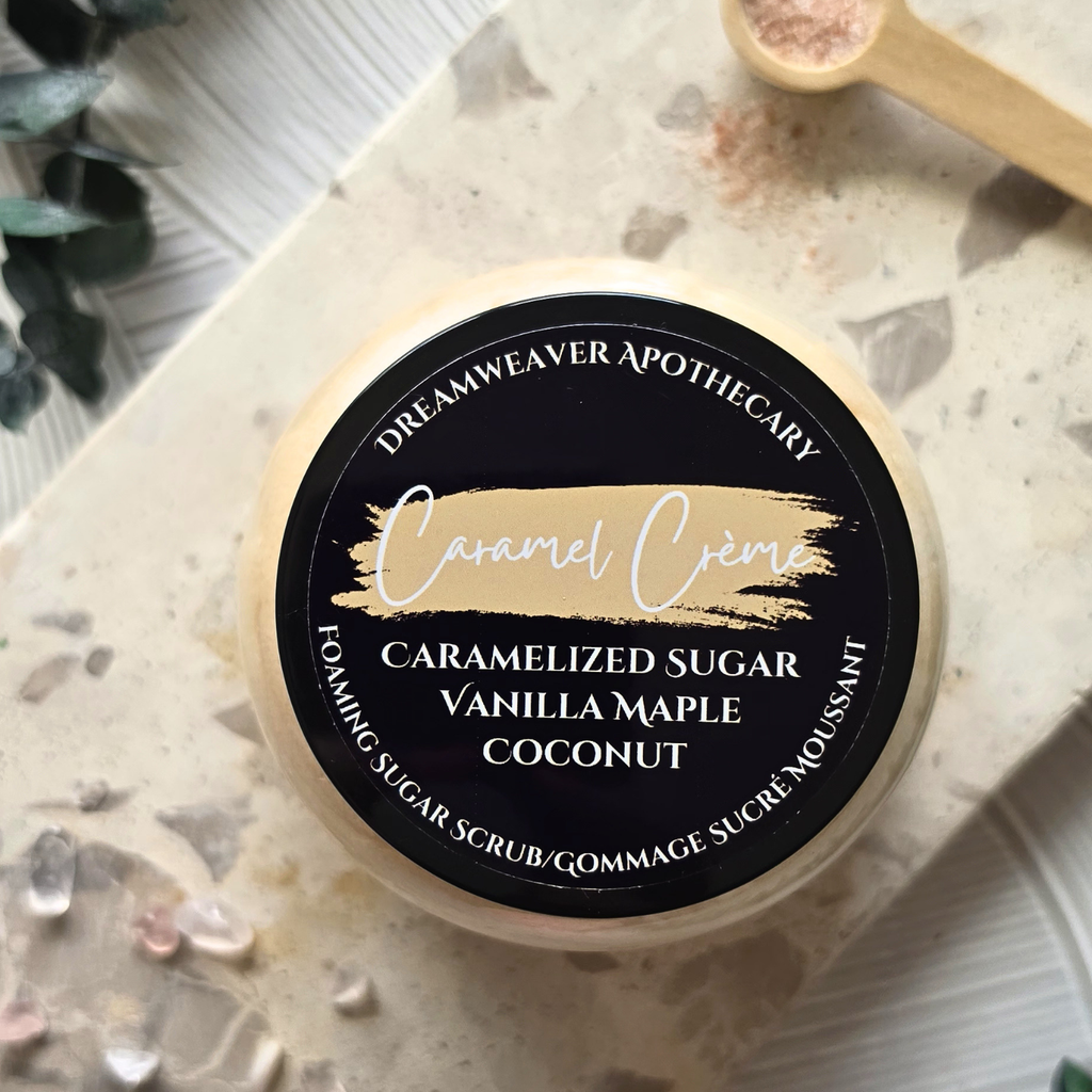 Caramel Crème Foaming Body Scrub