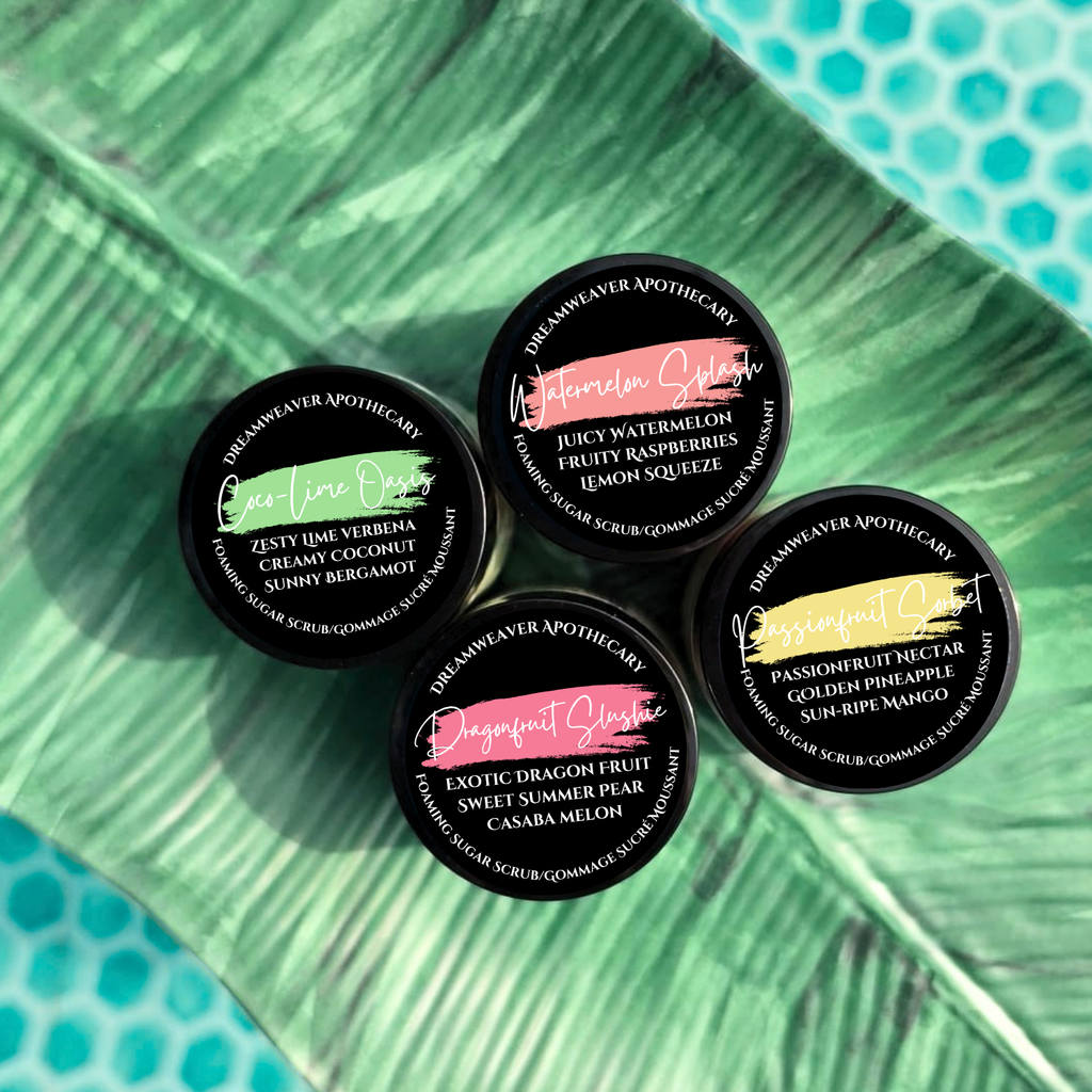In the Deep End Foaming Body Scrub Discovery Set