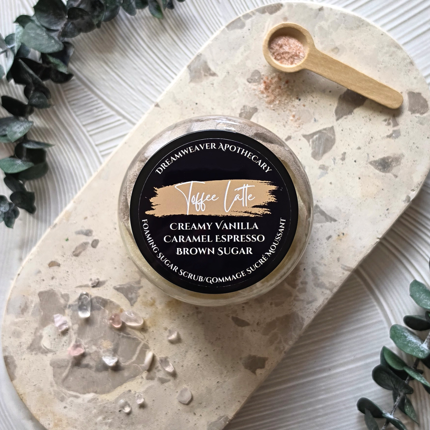 Toffee Latte Foaming Body Scrub