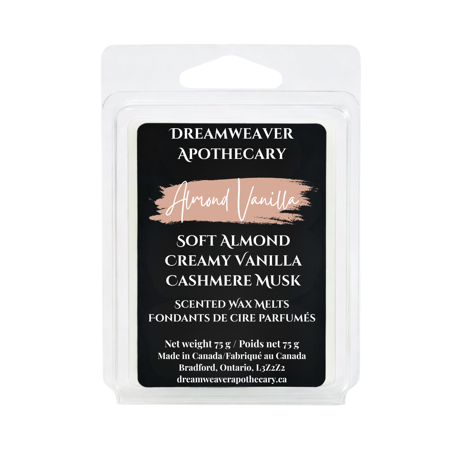 Almond Vanilla Scented Wax Melt