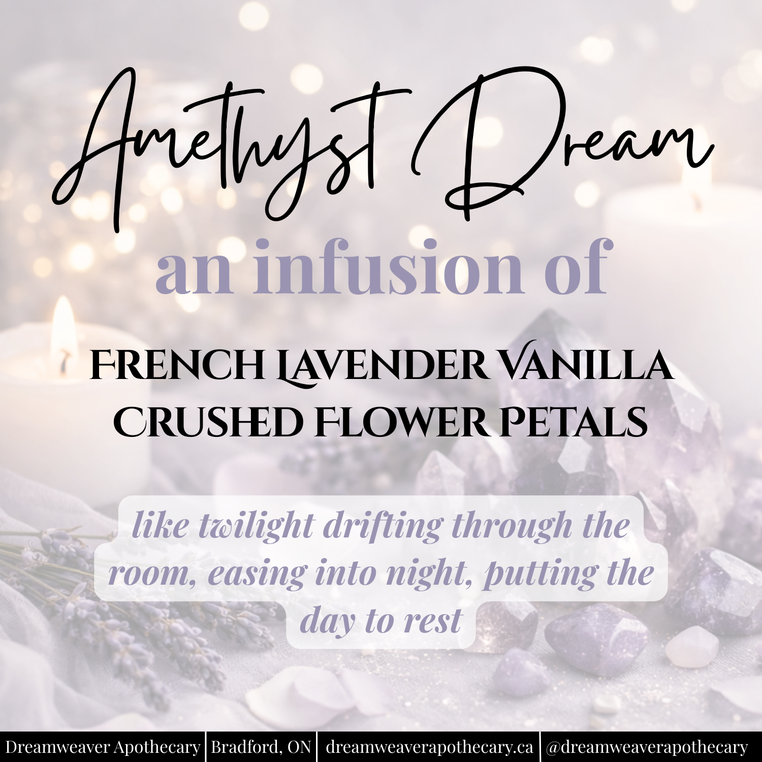 Amethyst Dream Car Diffuser