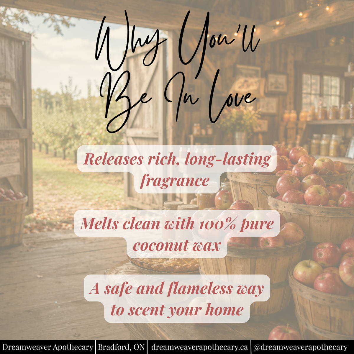Apple Season Scented Wax Melt
