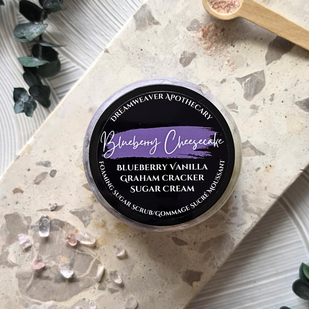 Blueberry Cheesecake Foaming Body Scrub