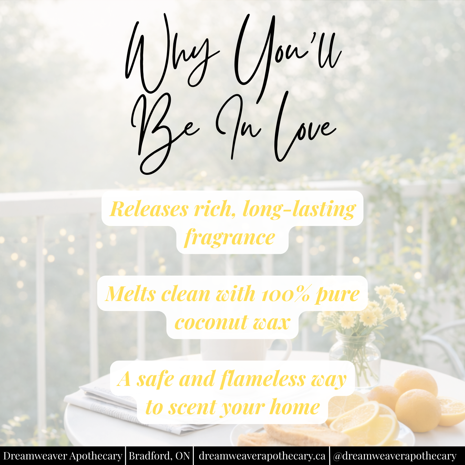 Citrus Soleil Scented Wax Melt