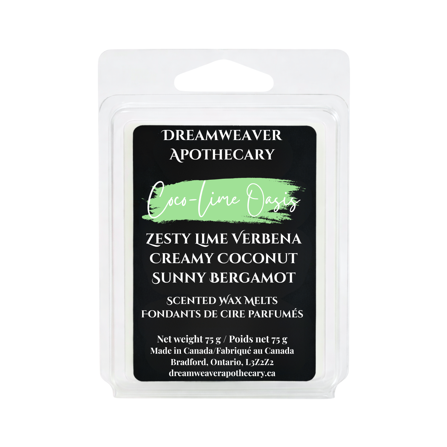 Coco-Lime Oasis Scented Wax Melt