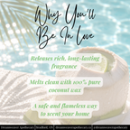 Coco-Lime Oasis Scented Wax Melt