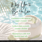 Coco-Lime Oasis Foaming Body Scrub