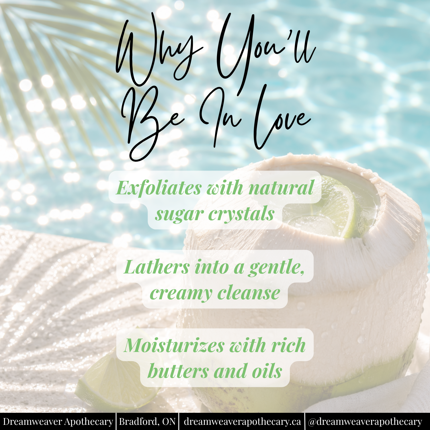 Coco-Lime Oasis Foaming Body Scrub