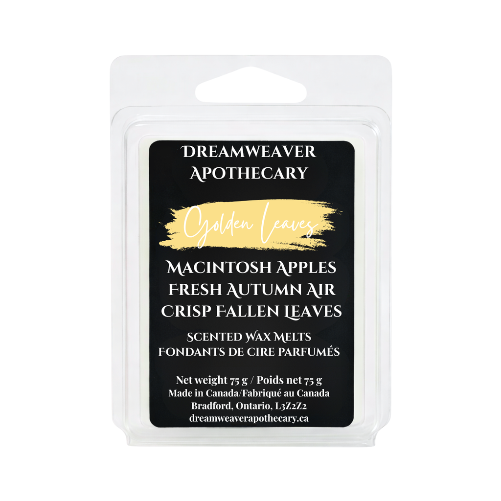 Golden Leaves Scented Wax Melt