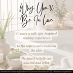 Hinoki Tea House Mineral Bath Soak
