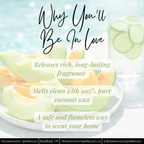 Juicy Melon Scented Wax Melt