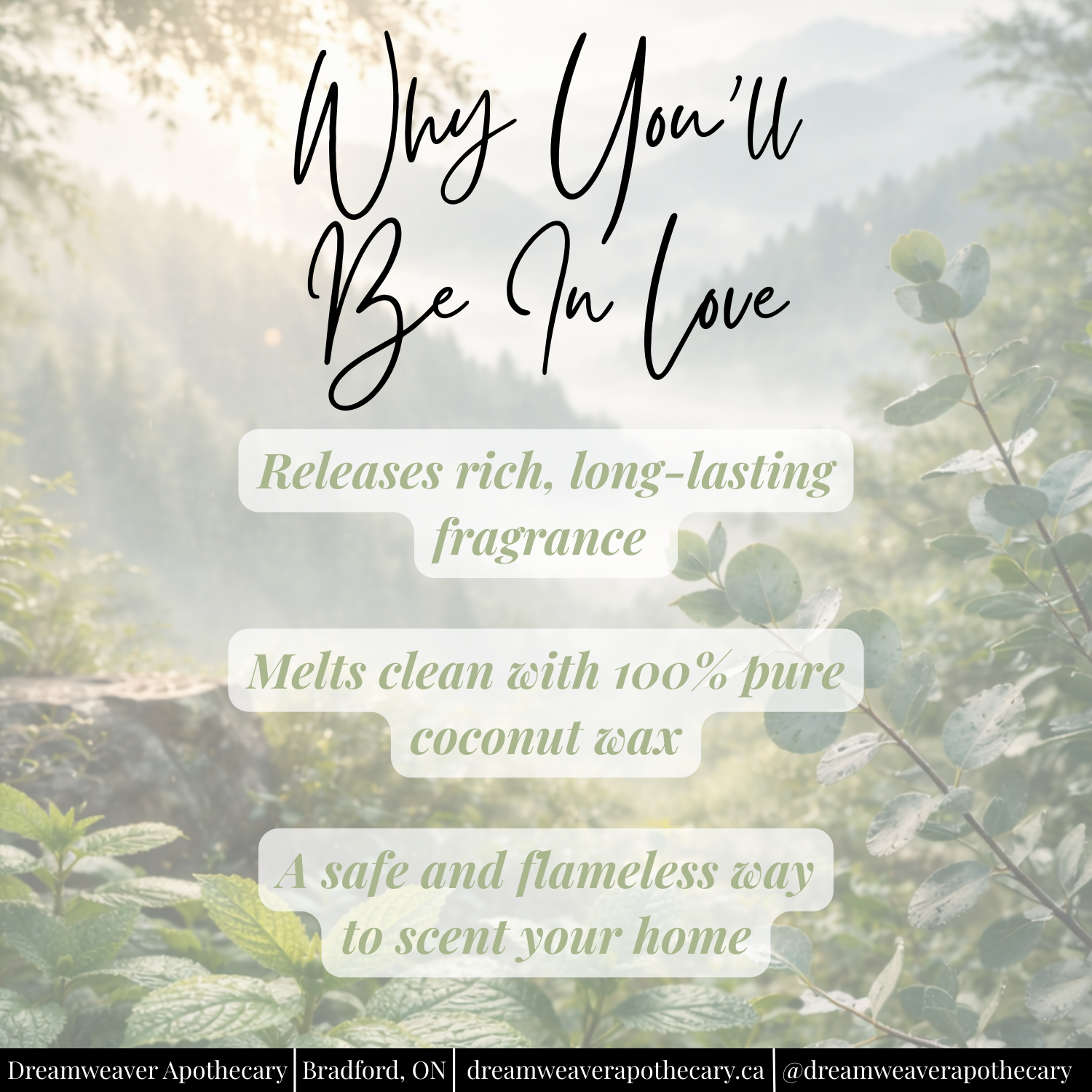Misty Mountain Scented Wax Melt