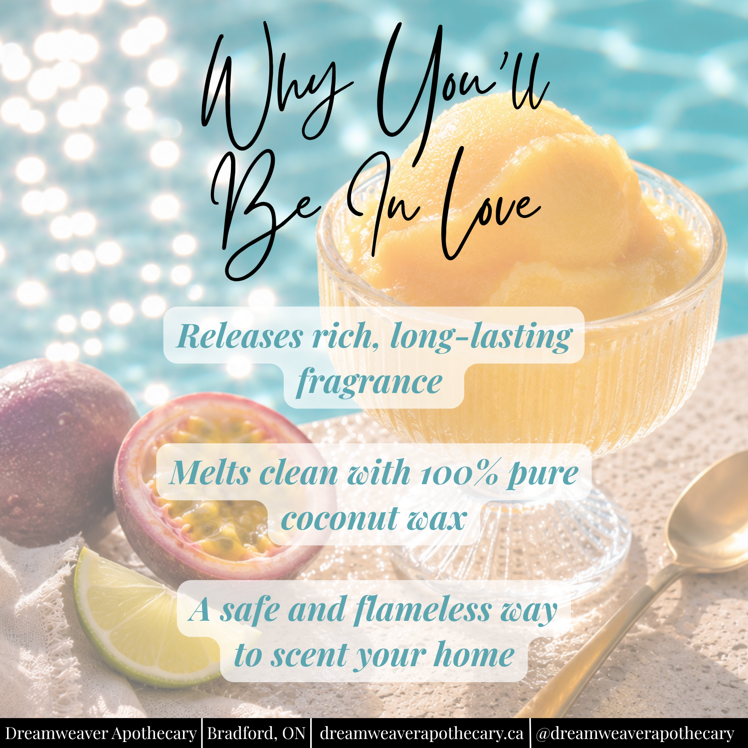 Passionfruit Sorbet Scented Wax Melt
