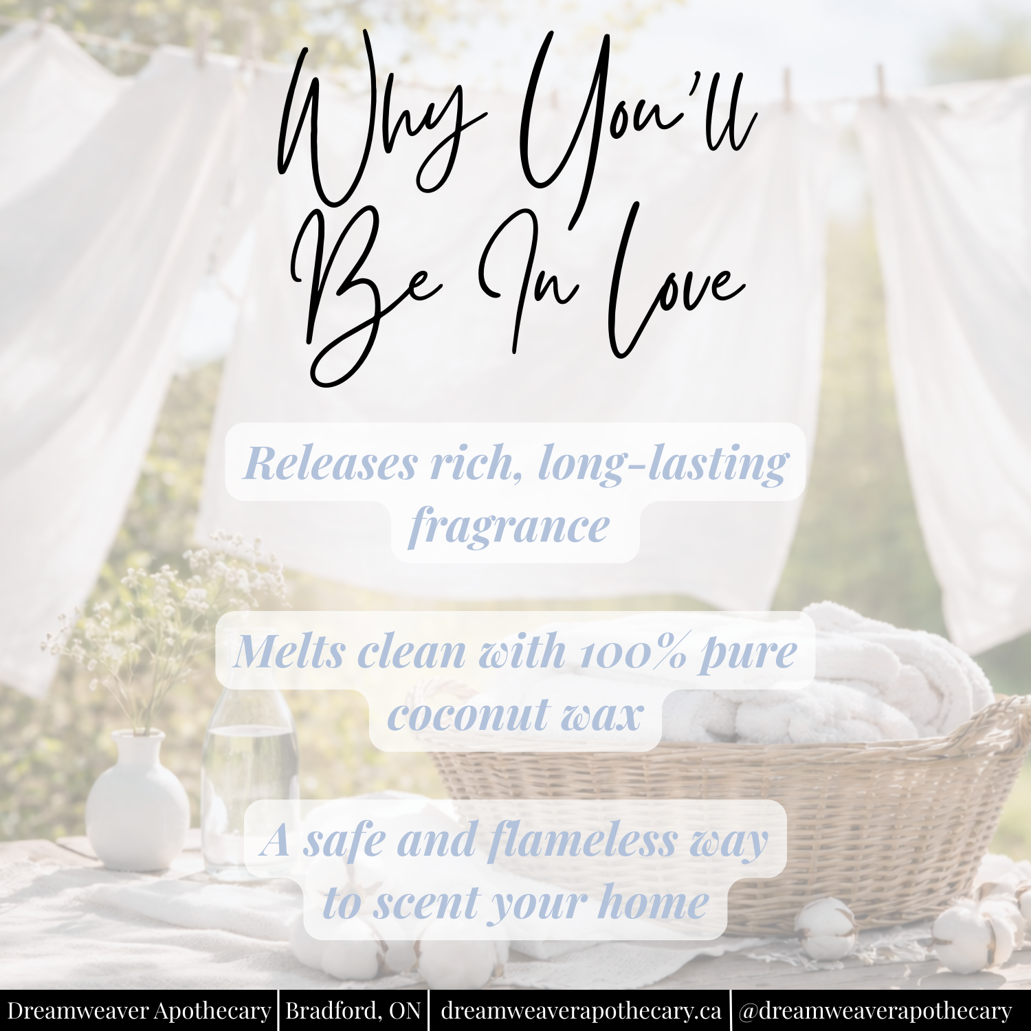 Sunlit Cotton Scented Wax Melt