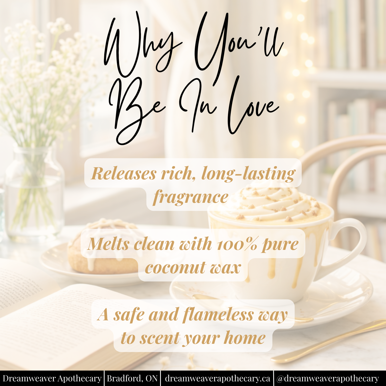 Toffee Latte Scented Wax Melt