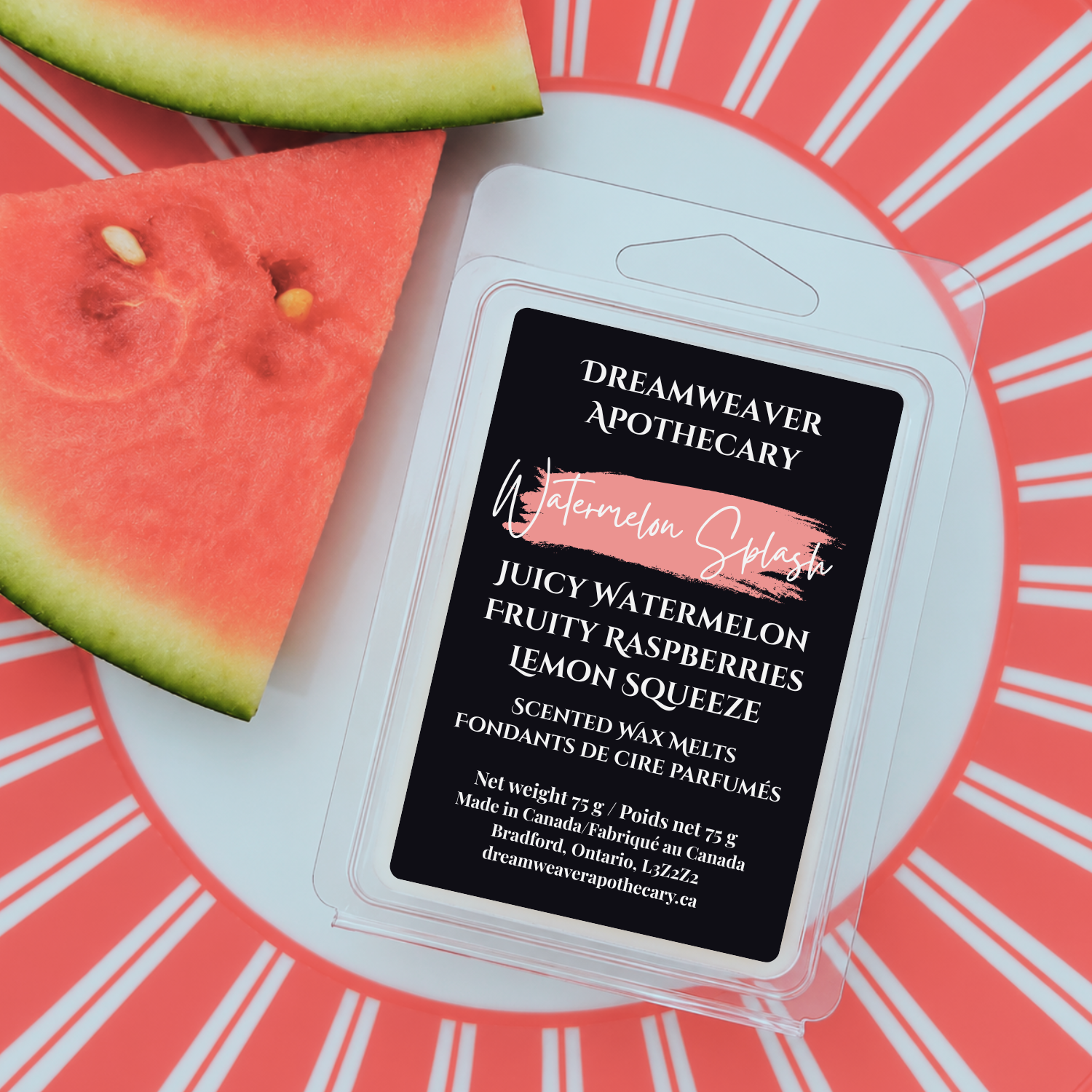 Watermelon Splash Scented Wax Melt