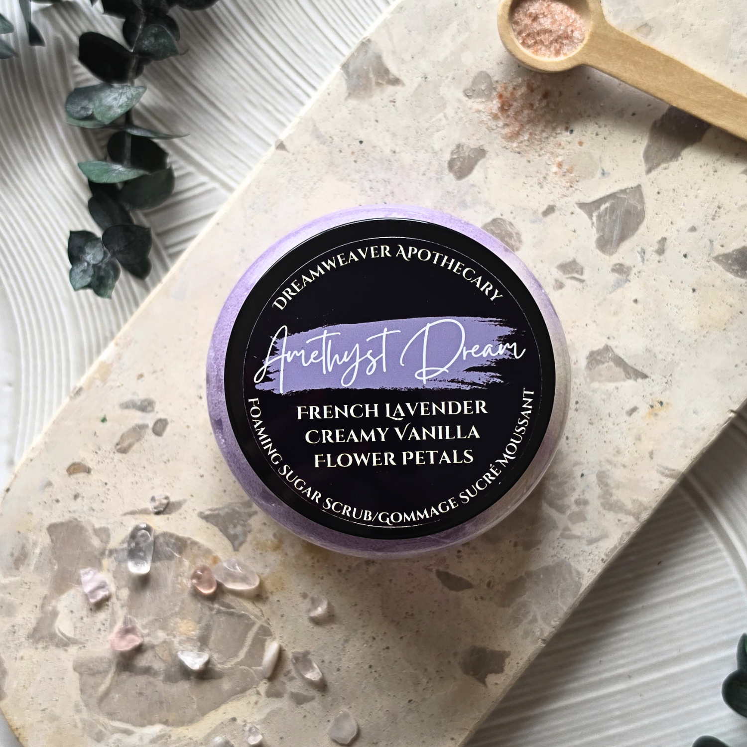Amethyst Dream Foaming Body Scrub