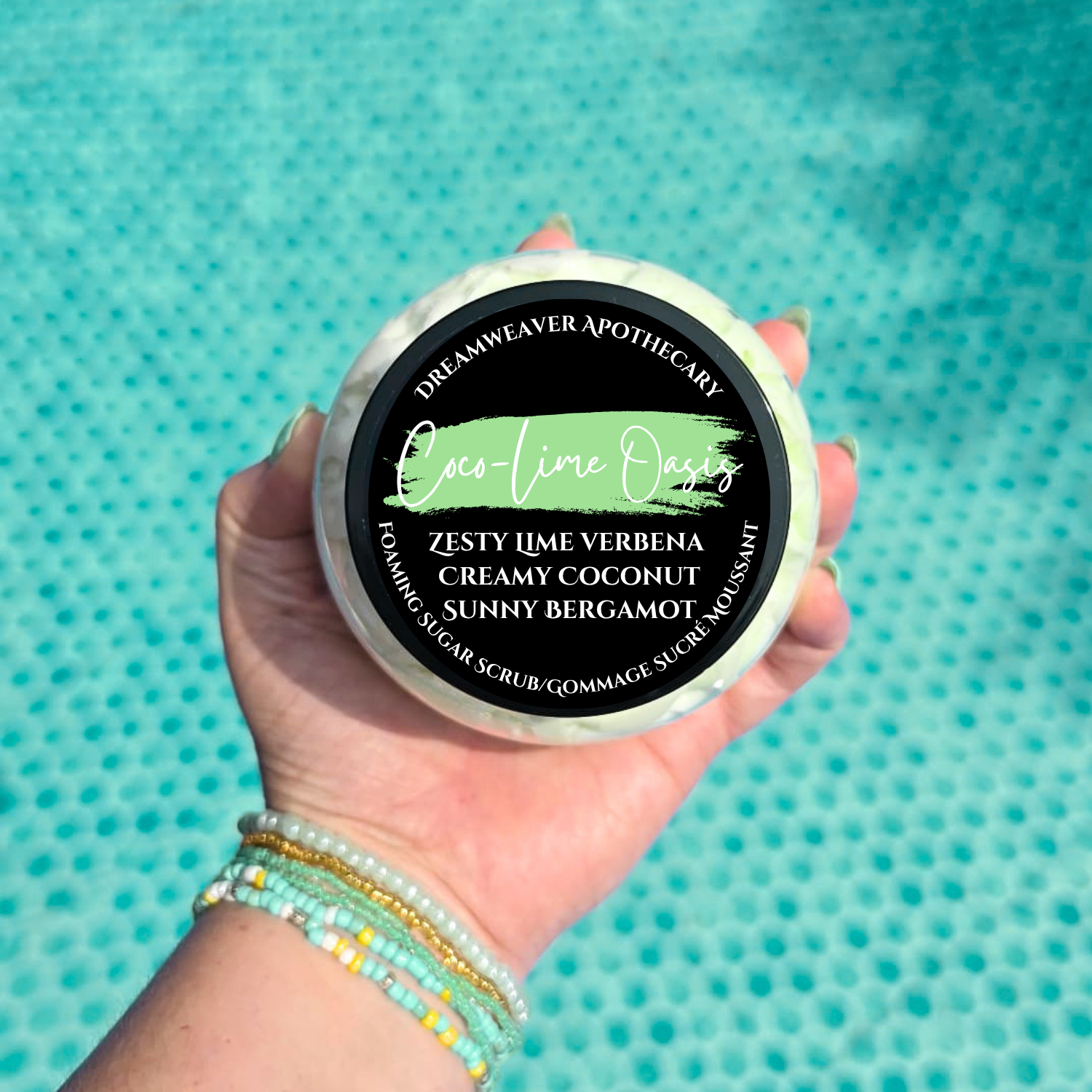Coco-Lime Oasis Foaming Body Scrub