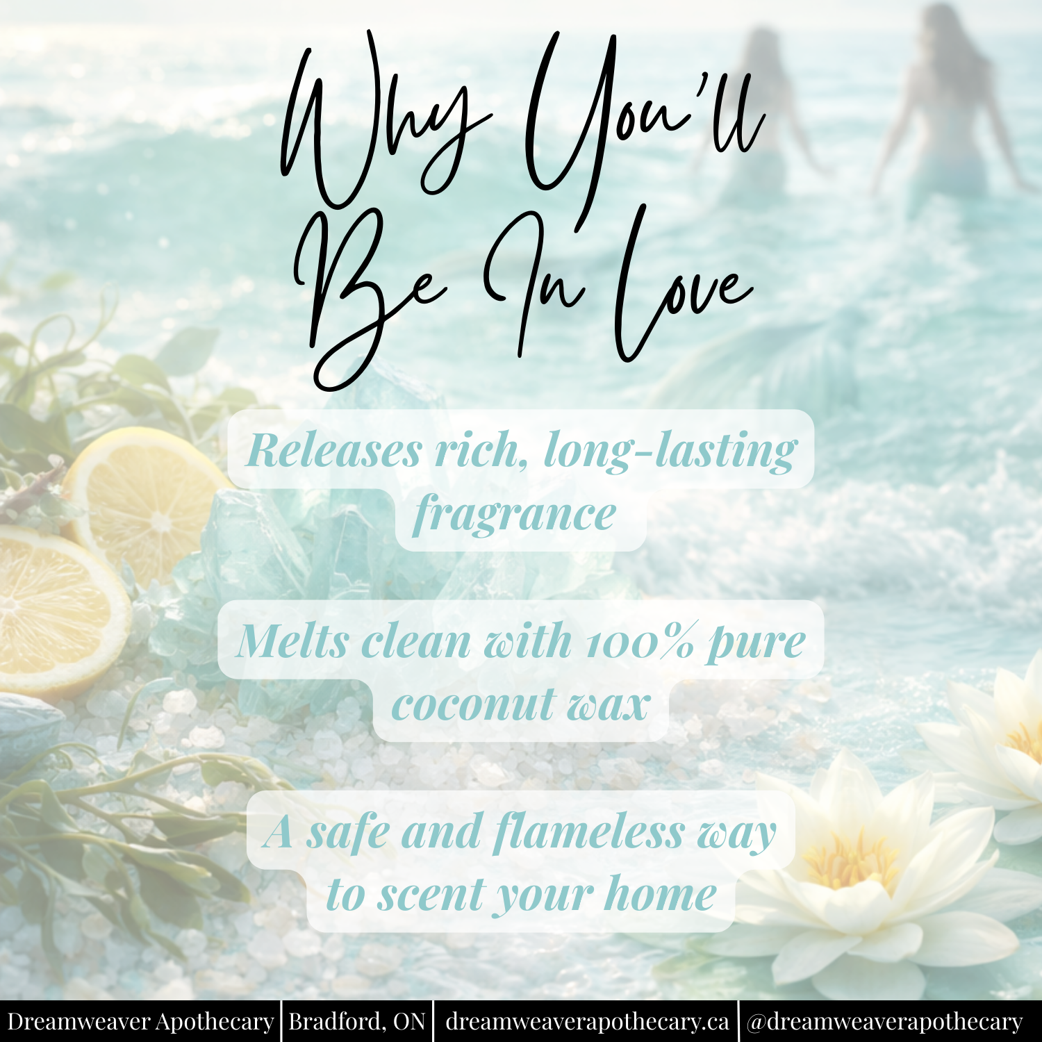 Aquamarine Tides Scented Wax Melt