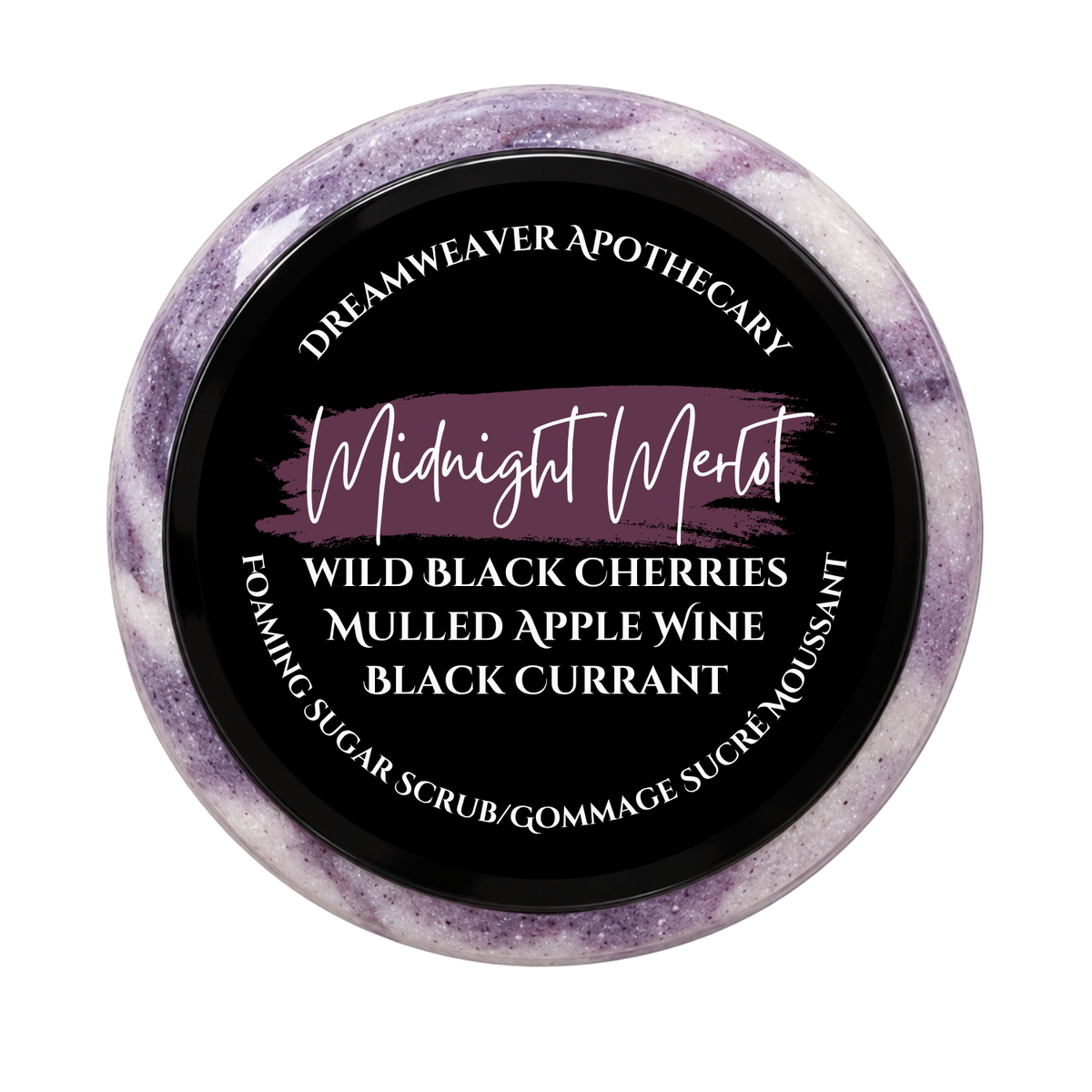 Midnight Merlot Foaming Body Scrub