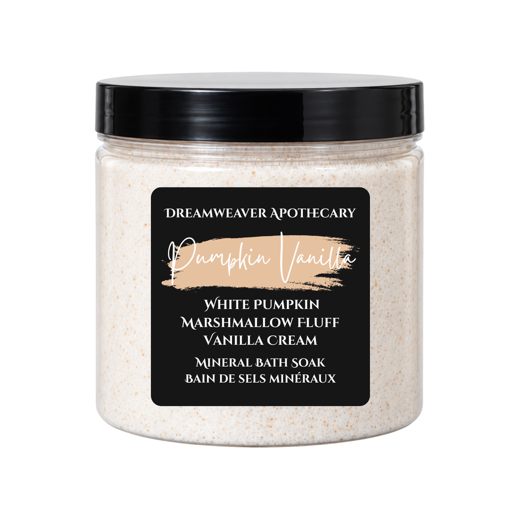 Pumpkin Vanilla Mineral Bath Soak