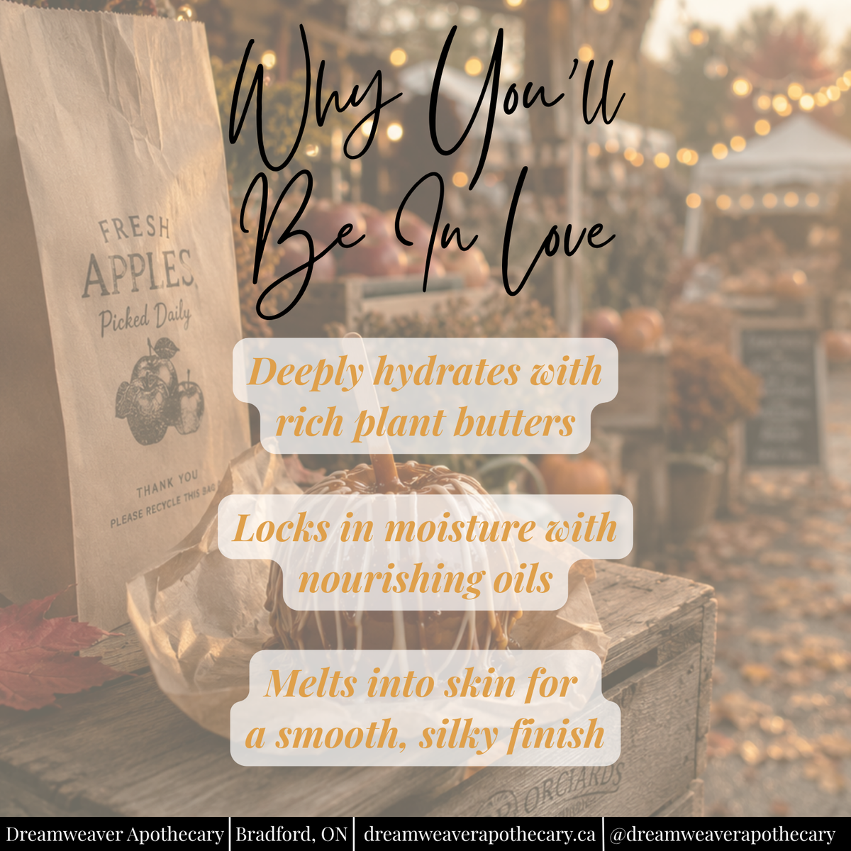 Drizzled Apple Creamy Body Butter