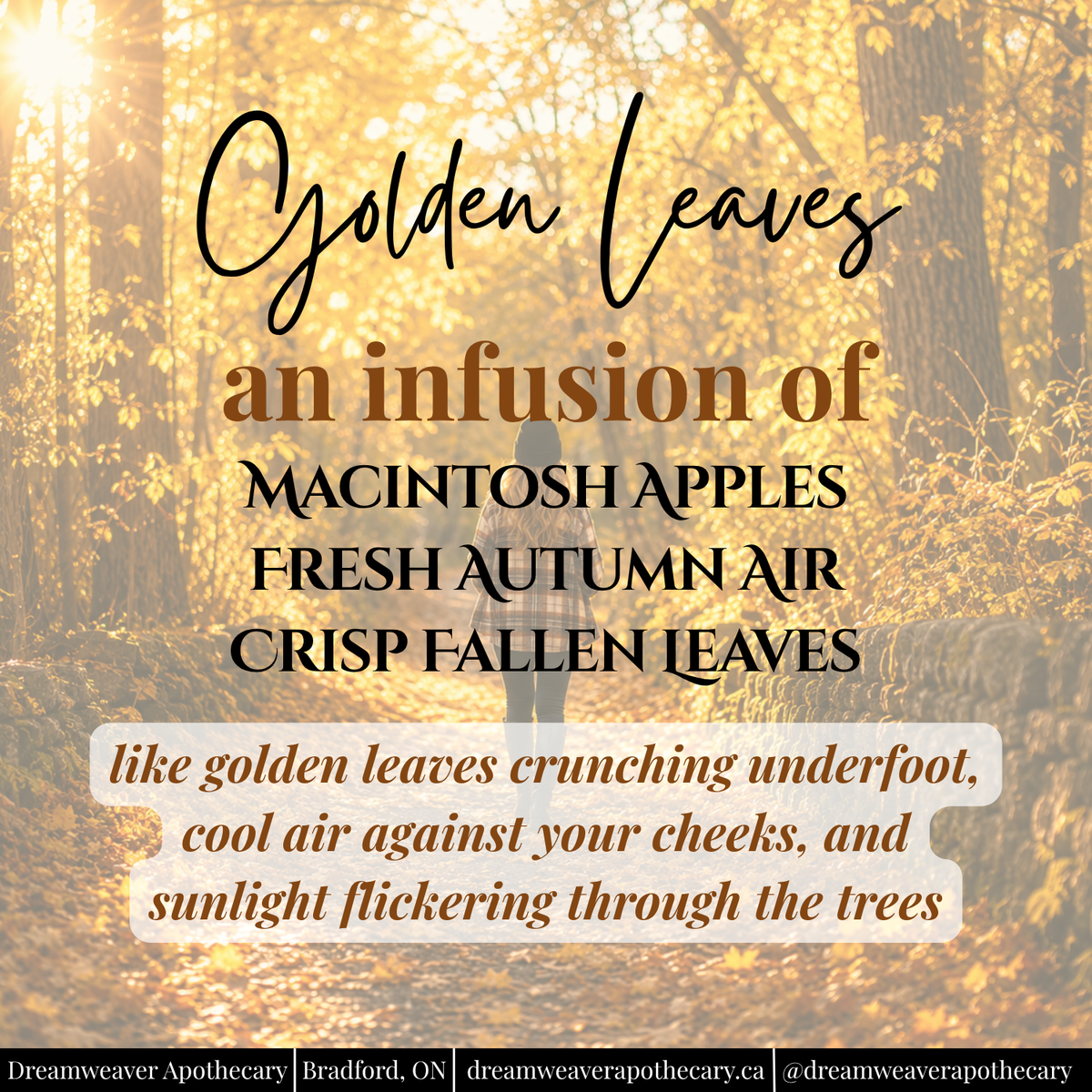 Golden Leaves Car Diffuser