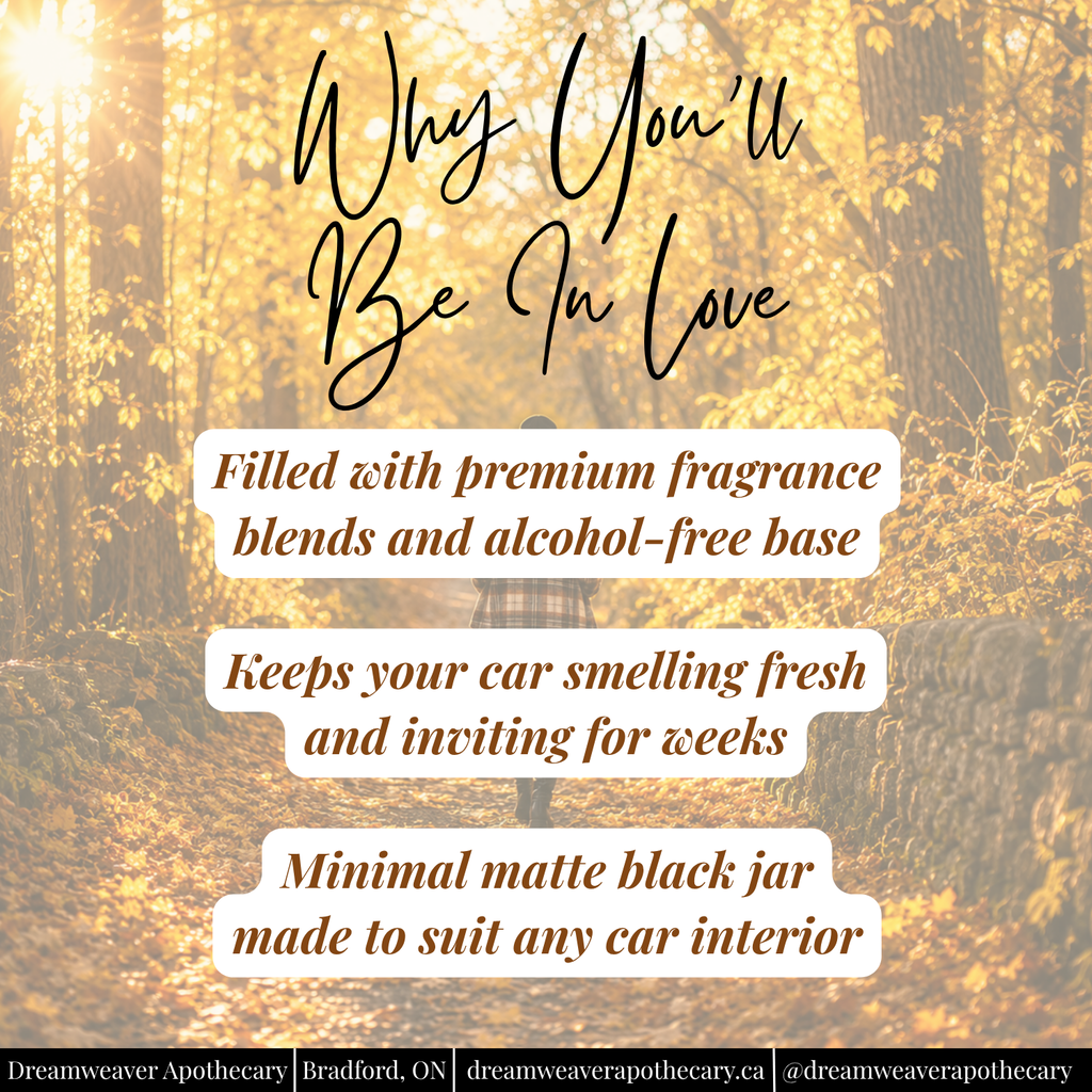 Golden Leaves Car Diffuser