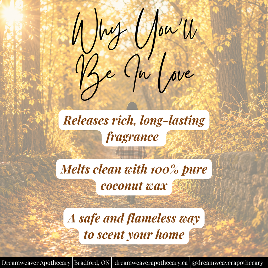 Golden Leaves Scented Wax Melt