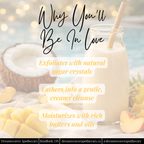 Mango Milk Foaming Body Scrub