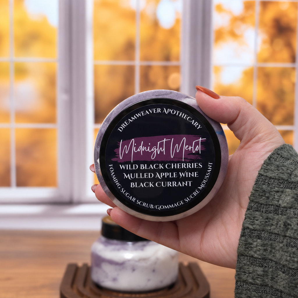 Midnight Merlot Foaming Body Scrub