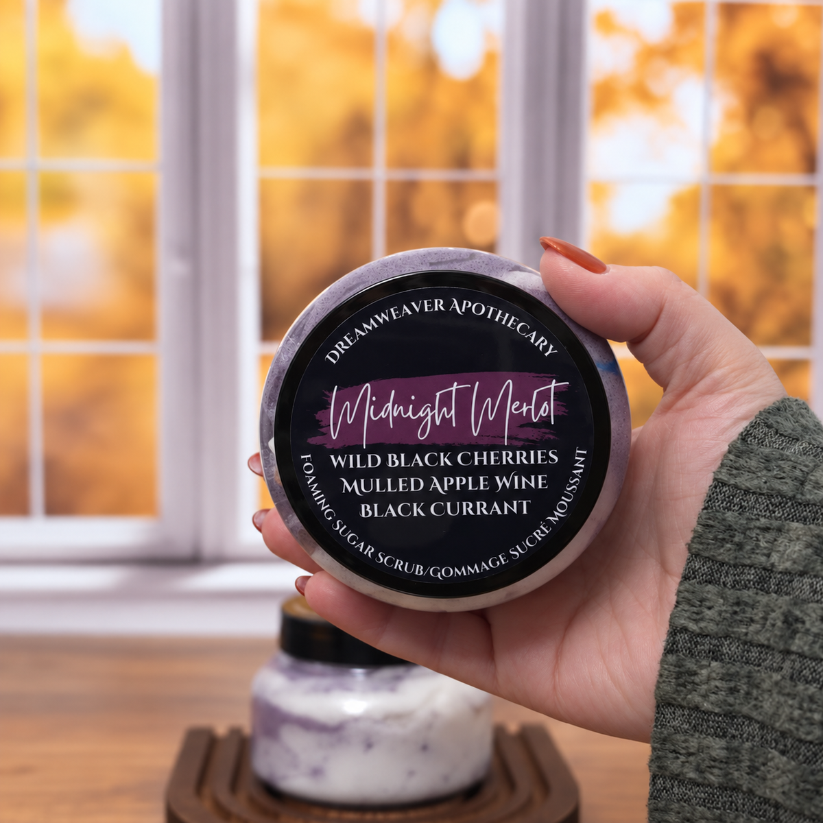 Midnight Merlot Foaming Body Scrub