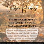 October Harvest Scented Wax Melt