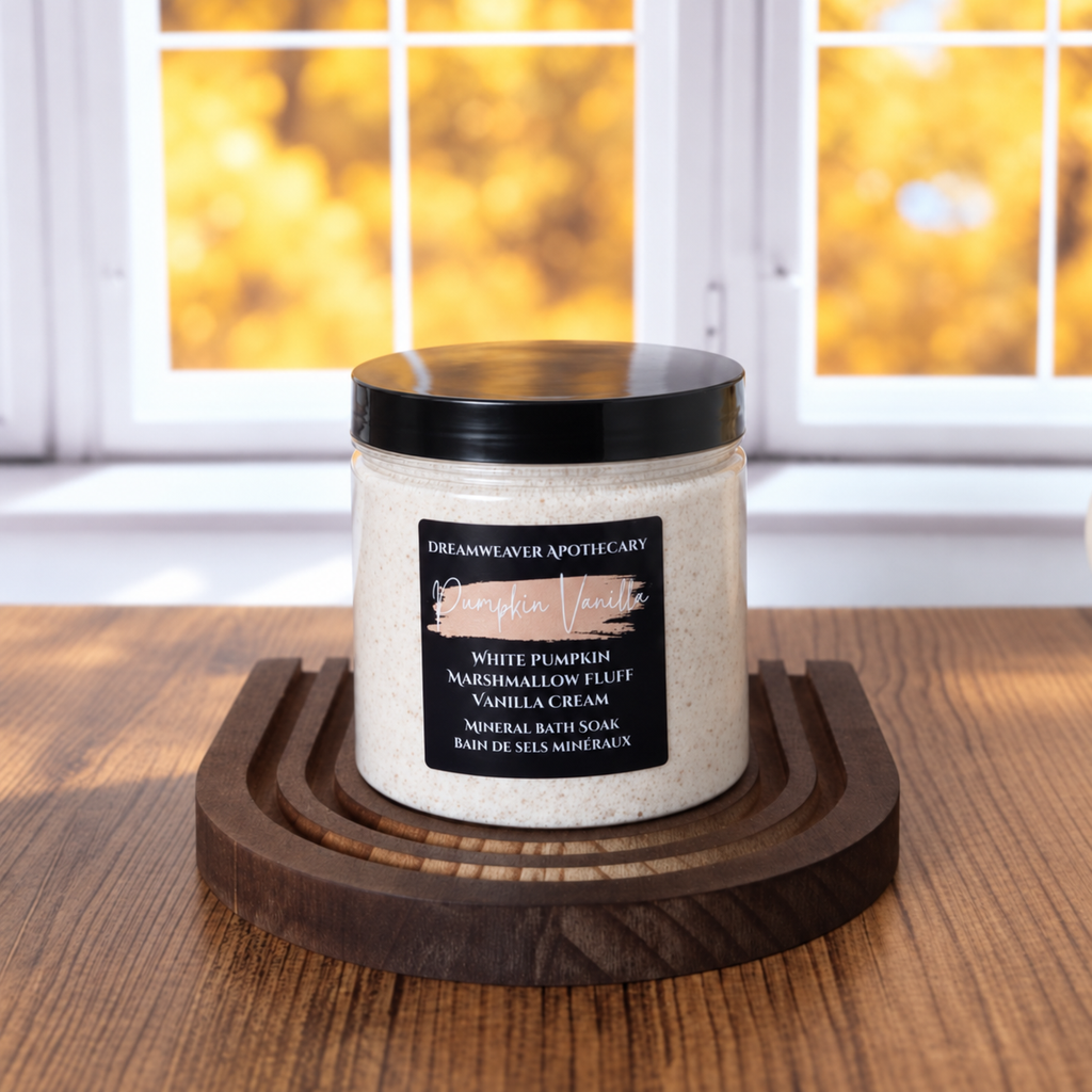 Pumpkin Vanilla Mineral Bath Soak