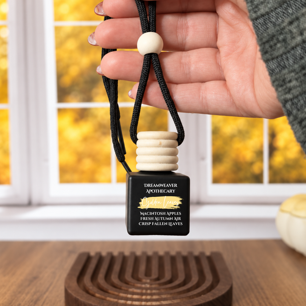 Golden Leaves Car Diffuser