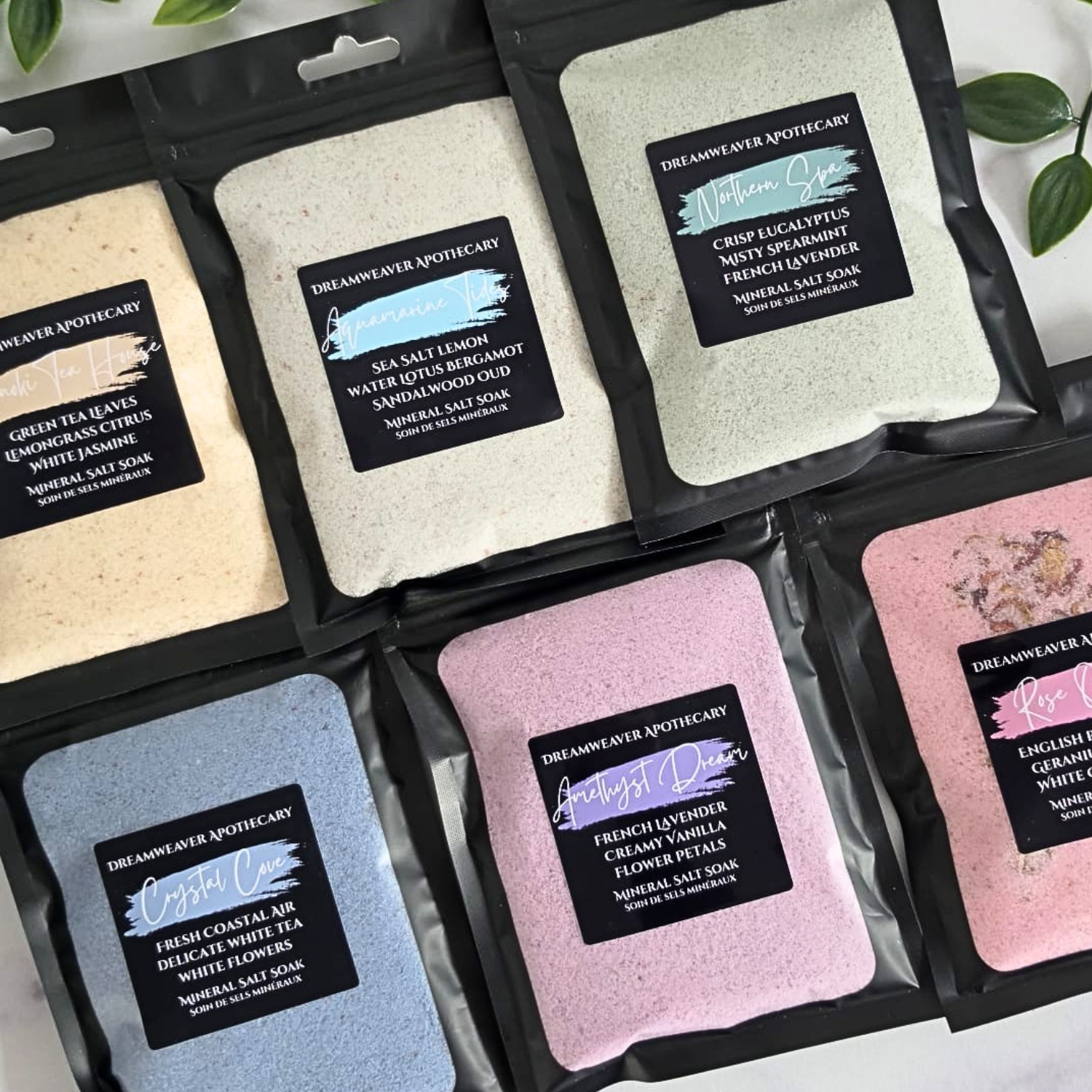Mineral Bath Soak Discovery Set